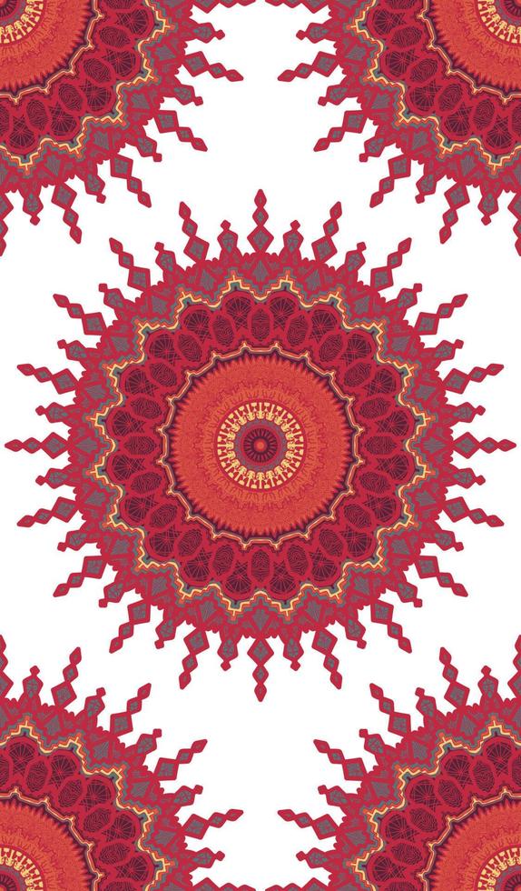 mandala de patrones sin fisuras vector