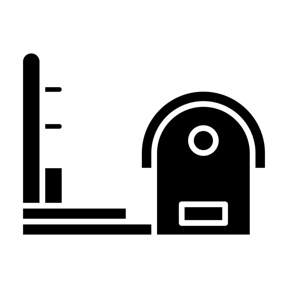 Barrel Glyph Icon vector