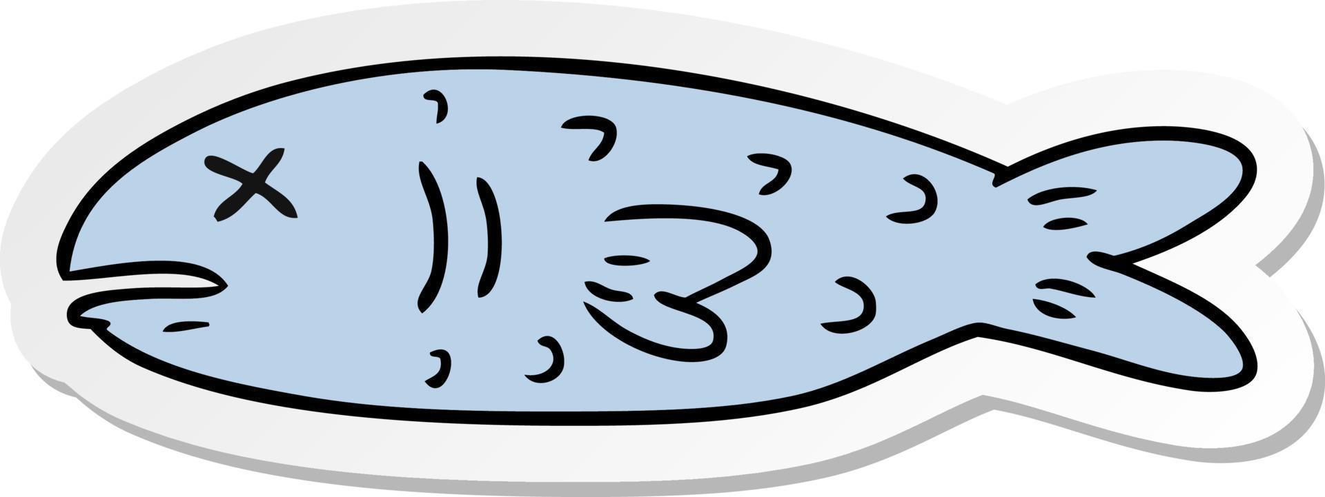 sticker cartoon doodle of a dead fish 8680249 Vector Art at Vecteezy sticker cartoon doodle of a dead fish 8680249 Vector Art at Vecteezy