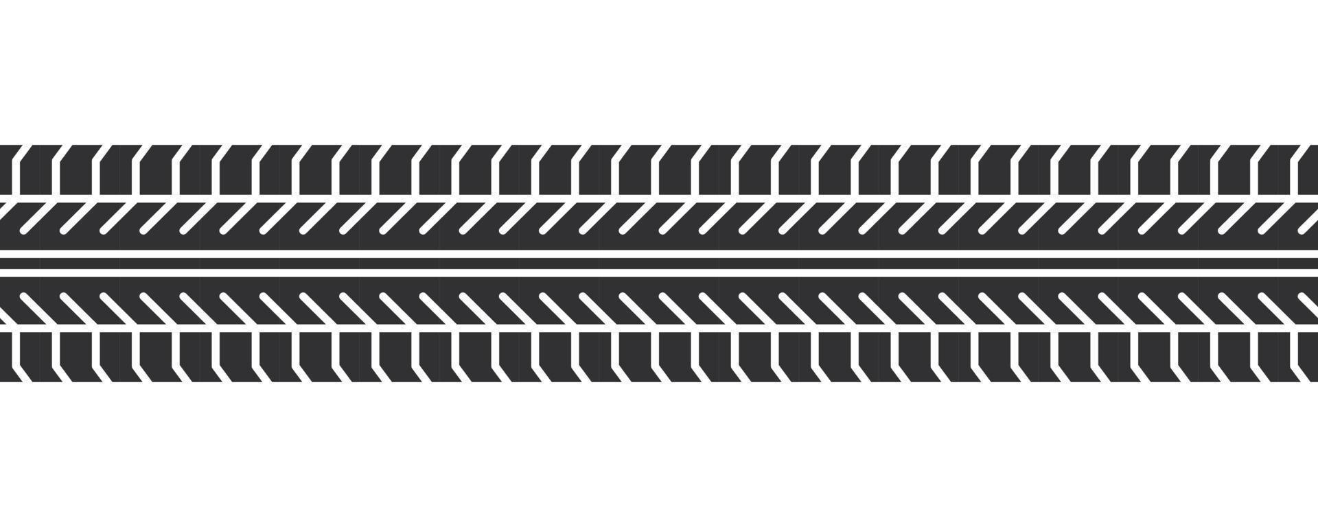 Tire Track Pattern