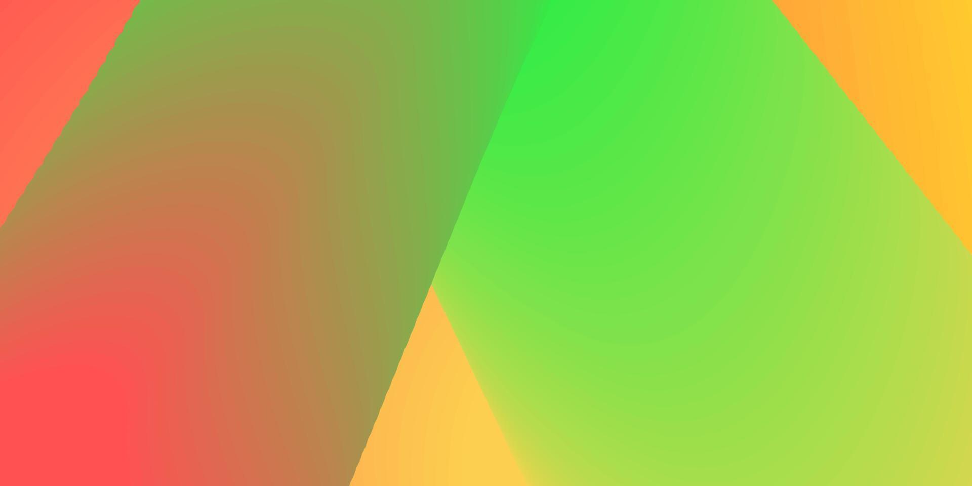 fondo abstracto amarillo rojo y verde vector