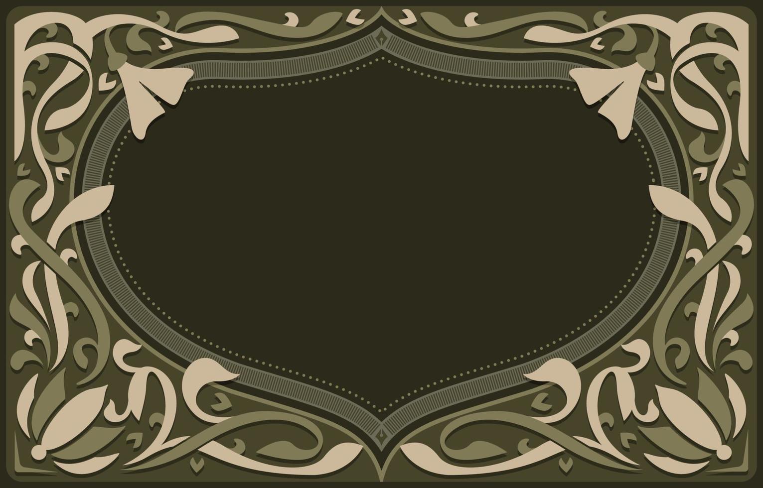 fondo de estilo art nouveau vector