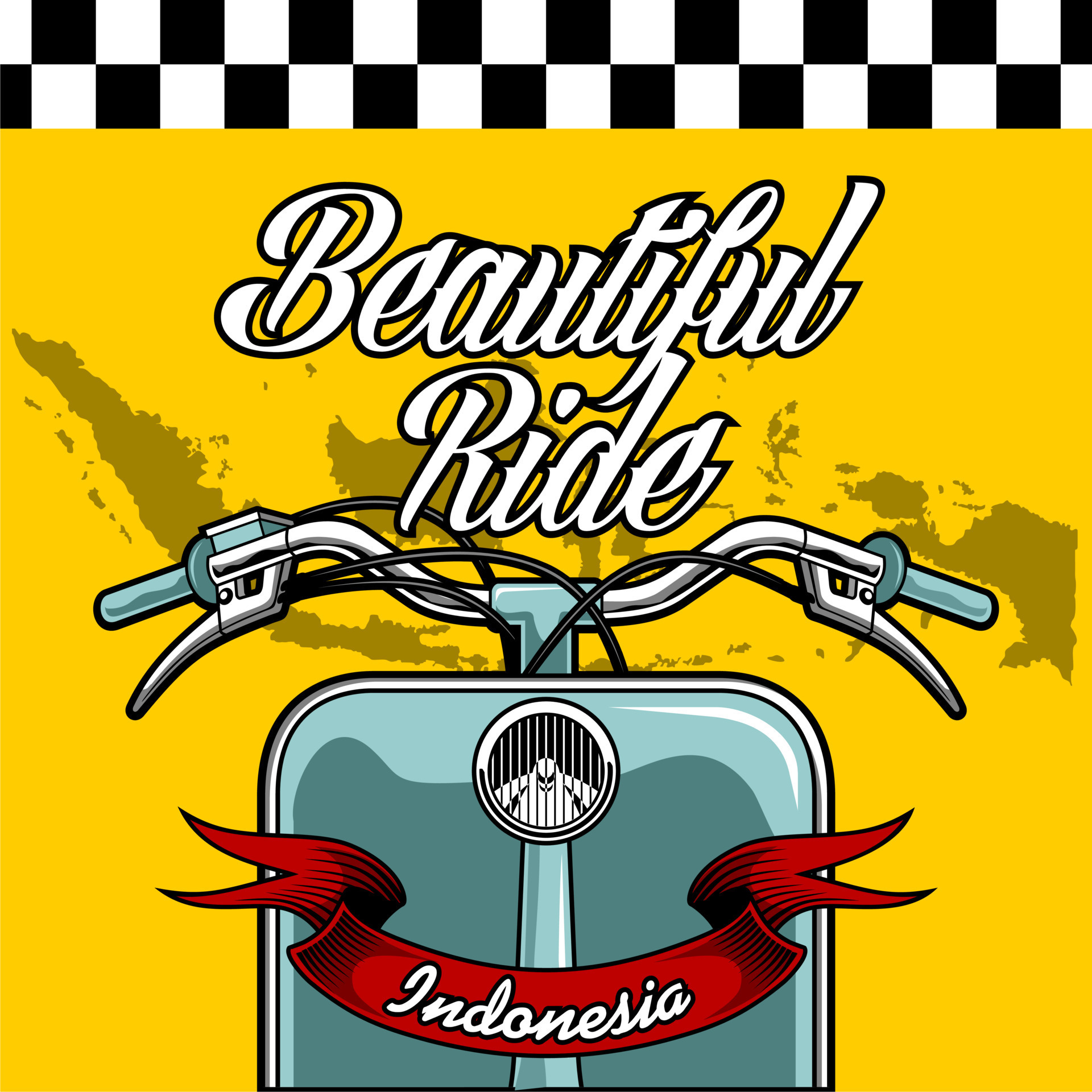 scooter front view with 8682491 Vector Art at Vecteezy