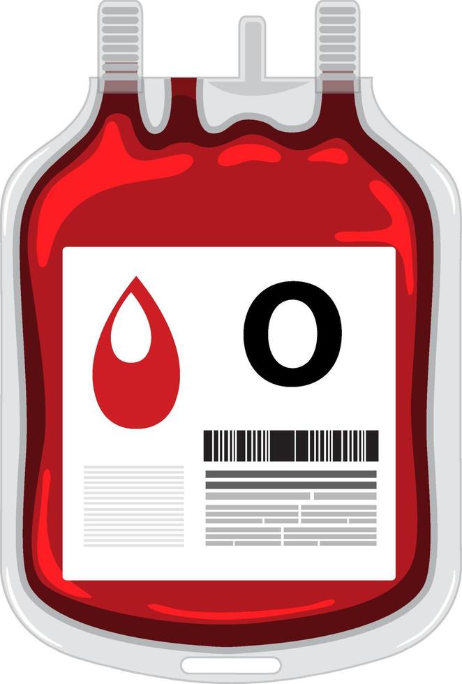 An O type blood bag vector