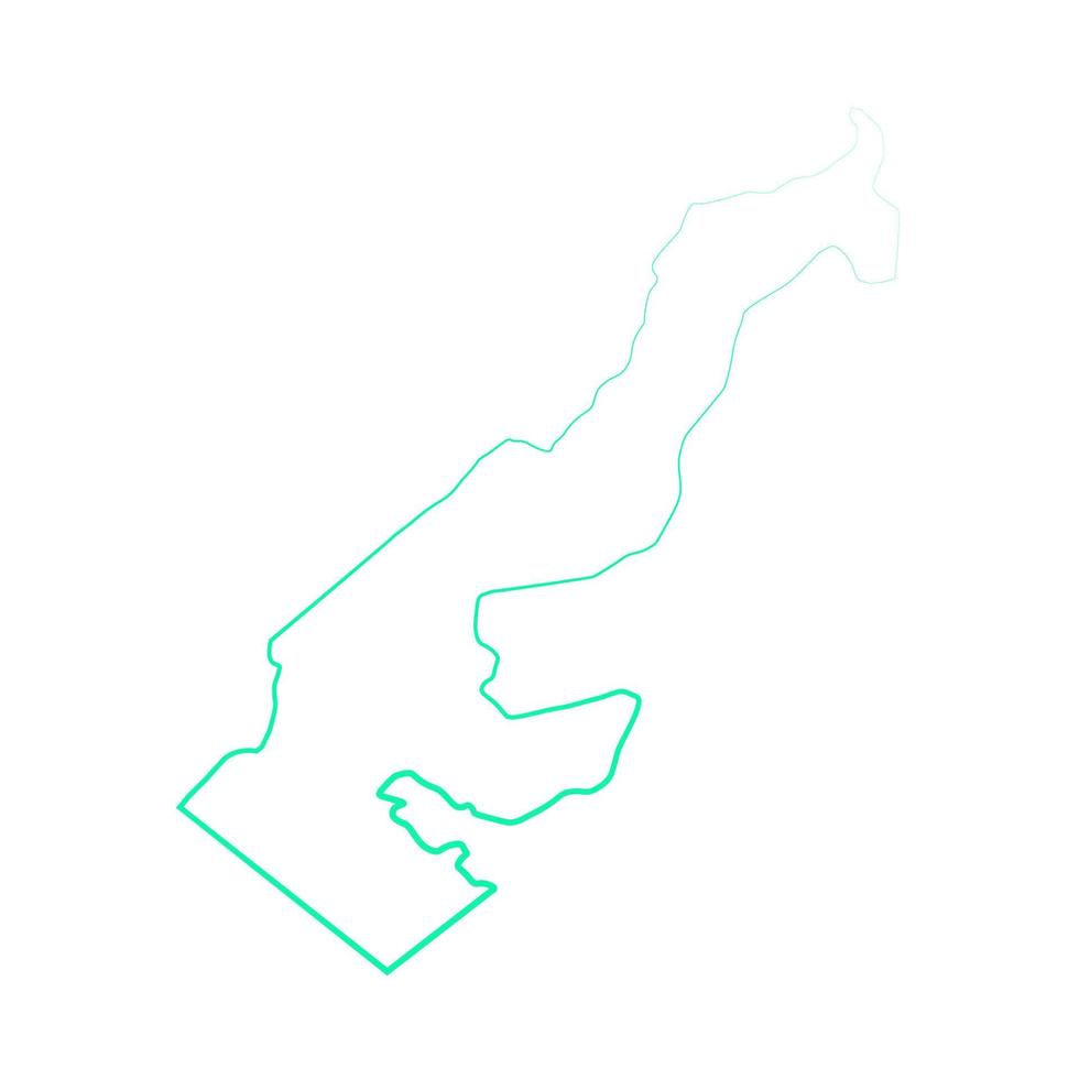 Illustrated Monaco map vector