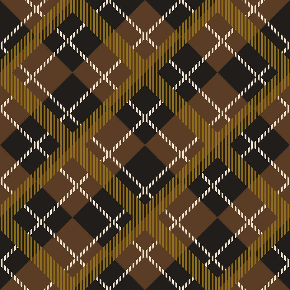 Scottish tartan plaid with squared pattern. Textured seamless for fabric design vector