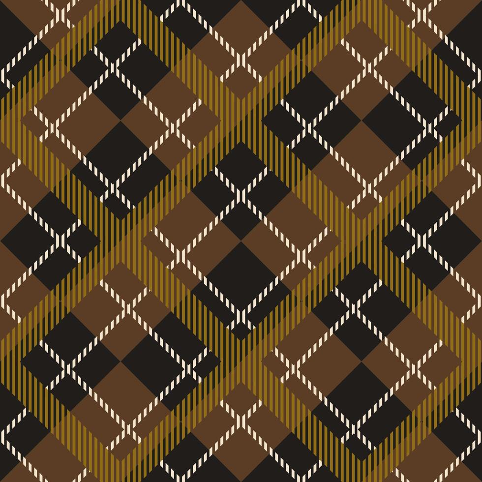 Scottish tartan plaid with squared pattern. Textured seamless for fabric design vector