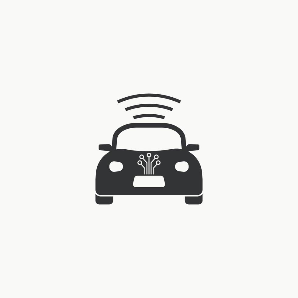 Smart car icon graphic design vector illustration