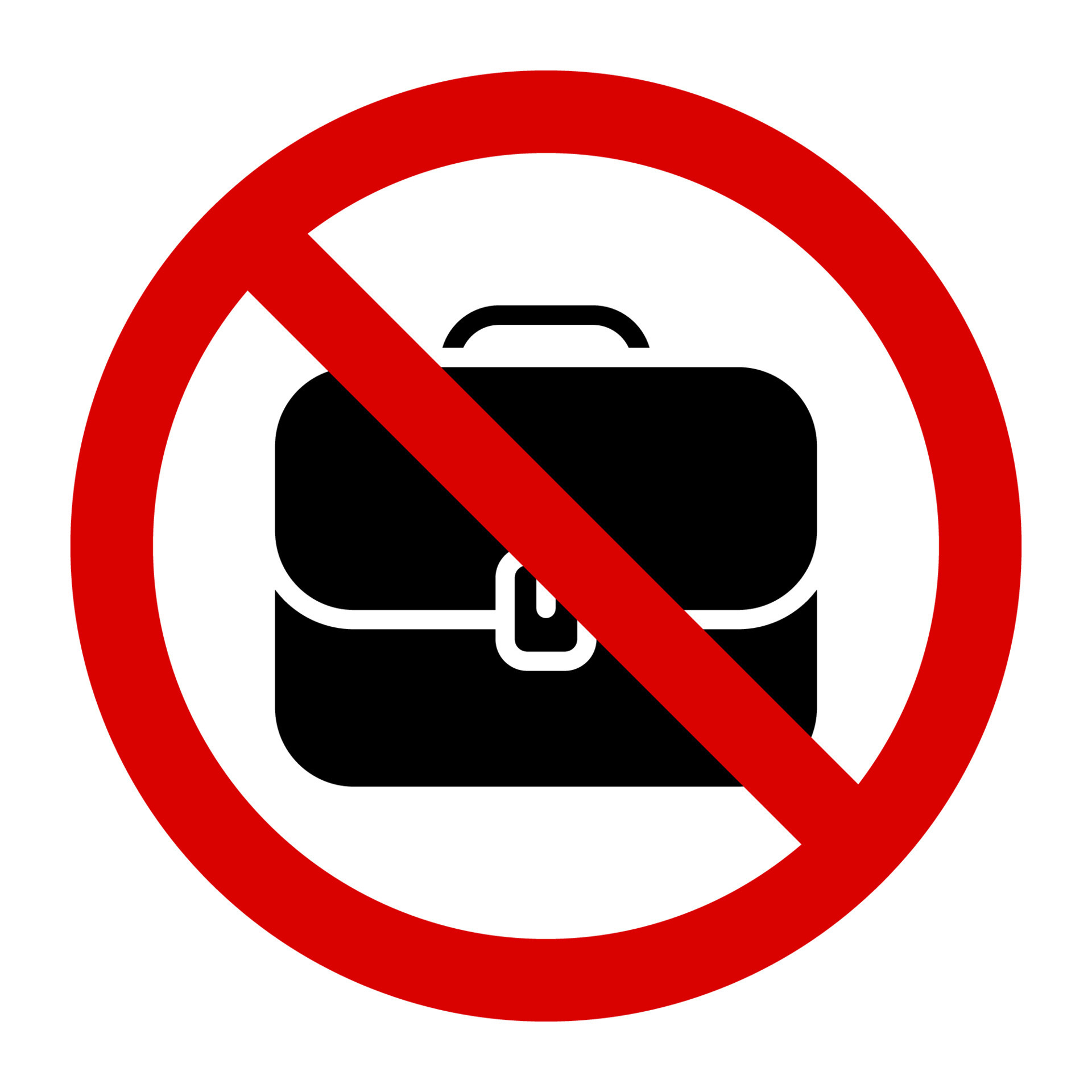 No Plastic Bag icon PNG and SVG Vector Free Download