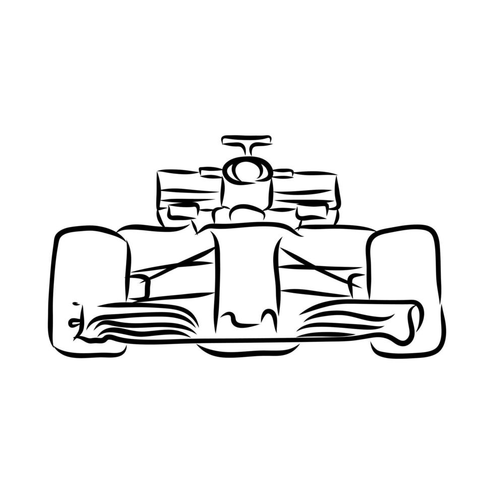 sports car vector sketch