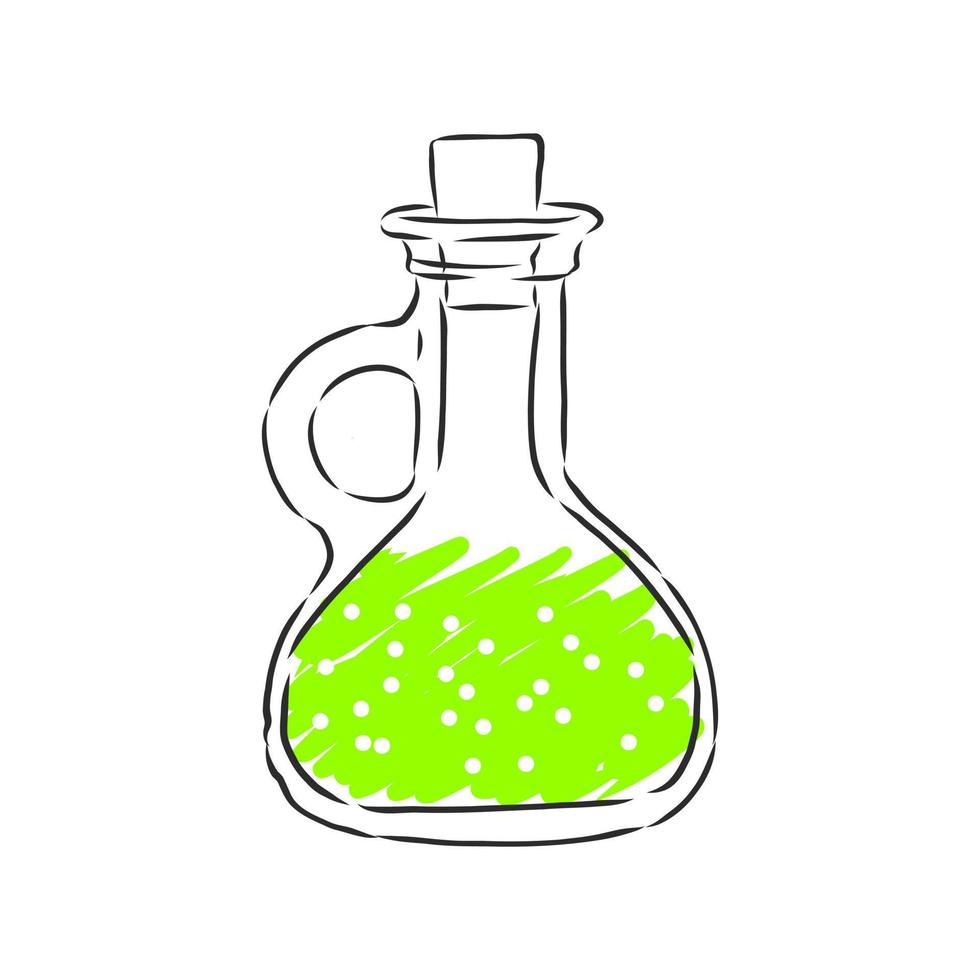 bottle vector sketch