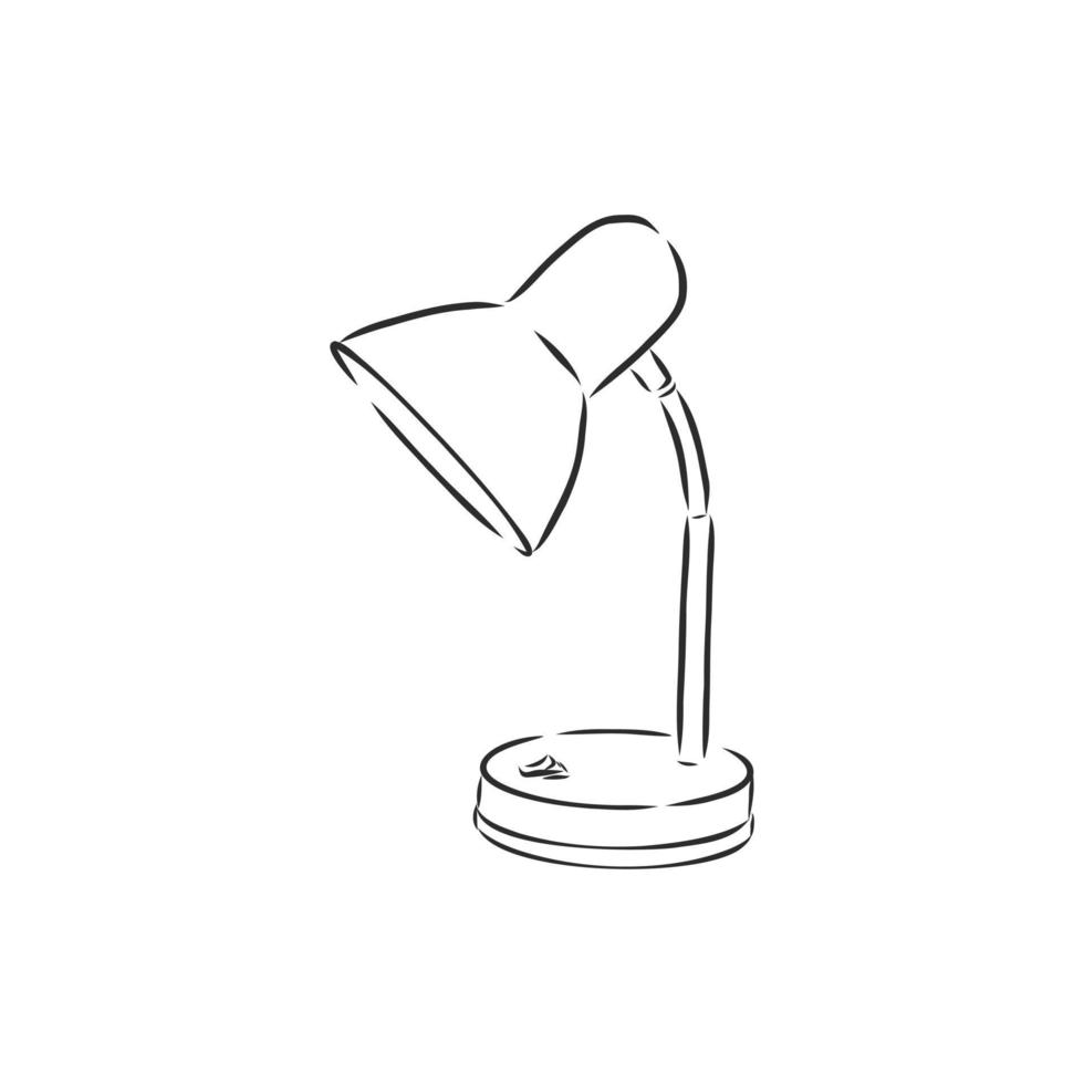 floor lamp vector sketch 8686597 Vector Art at Vecteezy
