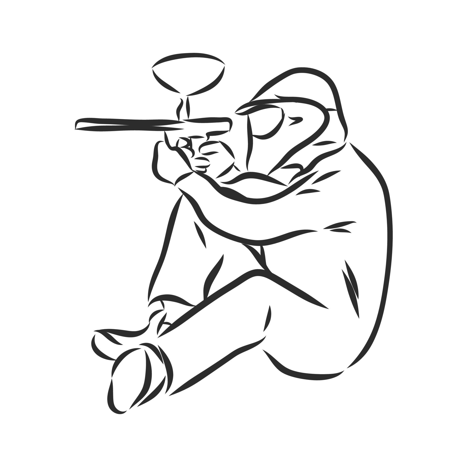 paintball vector sketch 8686652 Vector Art at Vecteezy