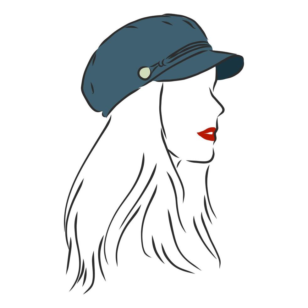 hat vector sketch
