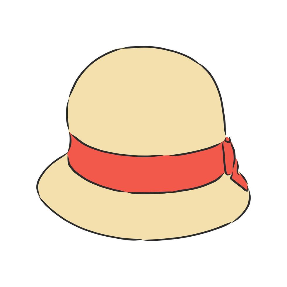 hat vector sketch