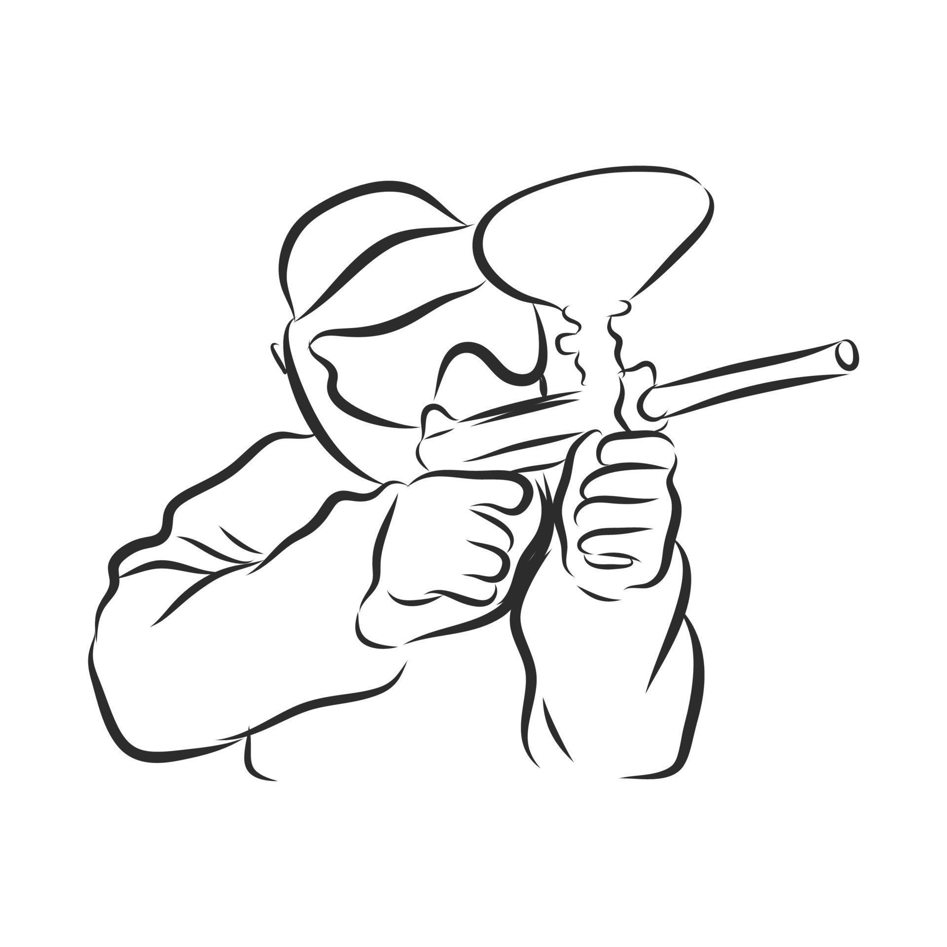 paintball vector sketch 8687048 Vector Art at Vecteezy