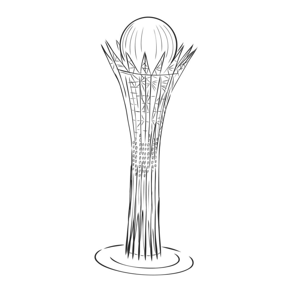 astana vector sketch