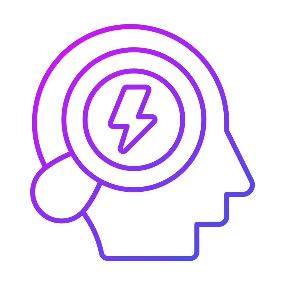 brain training Finance Related Vector Line Icon. Editable Stroke Pixel Perfect.
