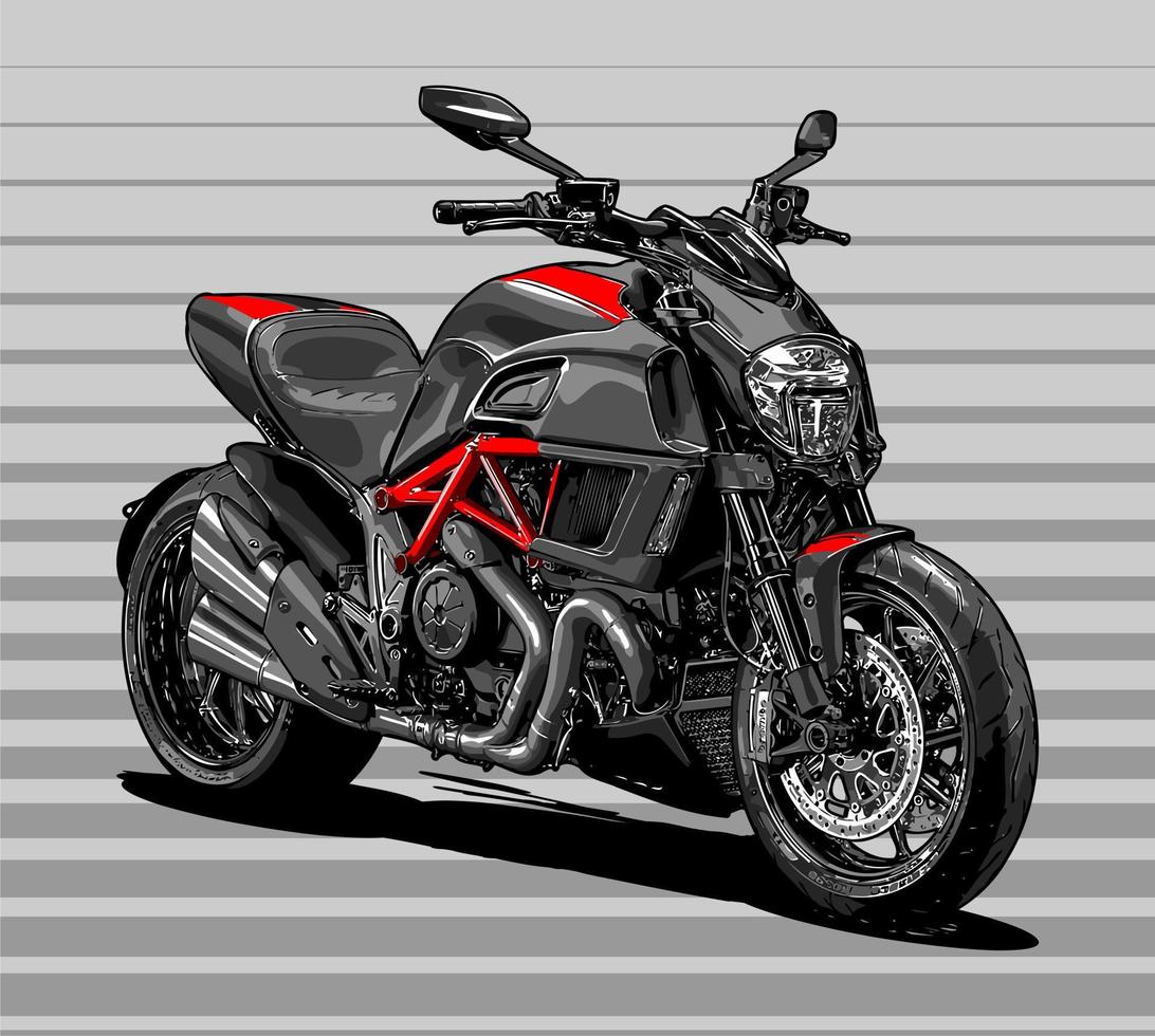 plantilla de vector de motocicletas