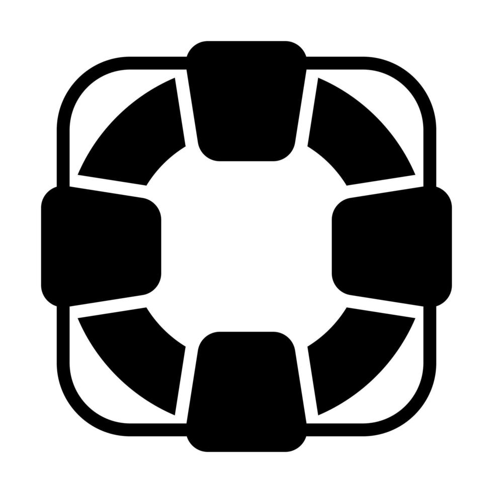 lifeguard Finance Related Vector Line Icon. Editable Stroke Pixel Perfect