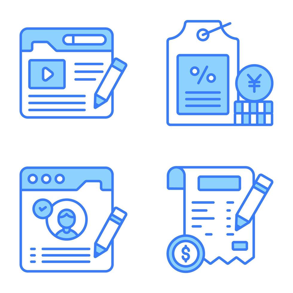 Shopping and E-commerce, Simple vector illustration.