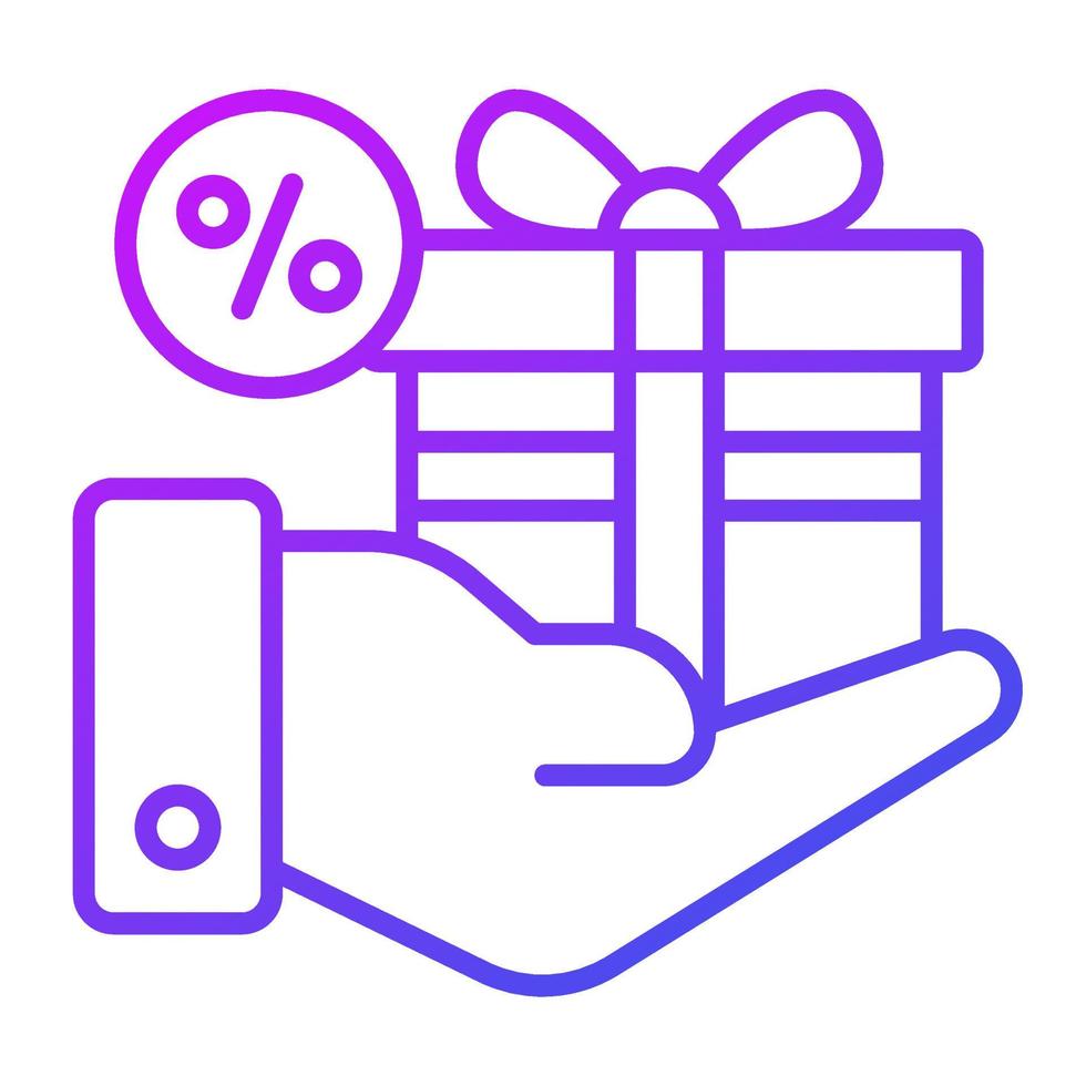 discount gift Modern concepts design, vector illustration
