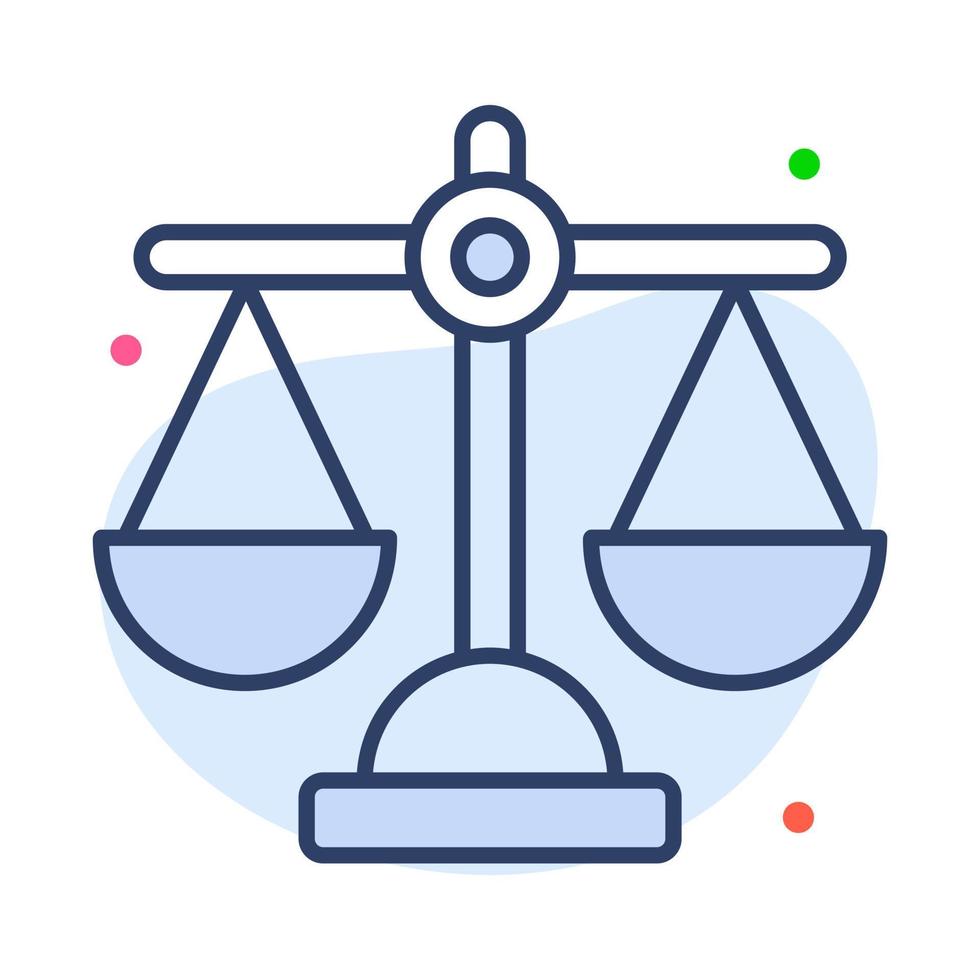 icono de línea vectorial relacionado con las finanzas de la justicia. píxel de trazo editable perfecto. vector