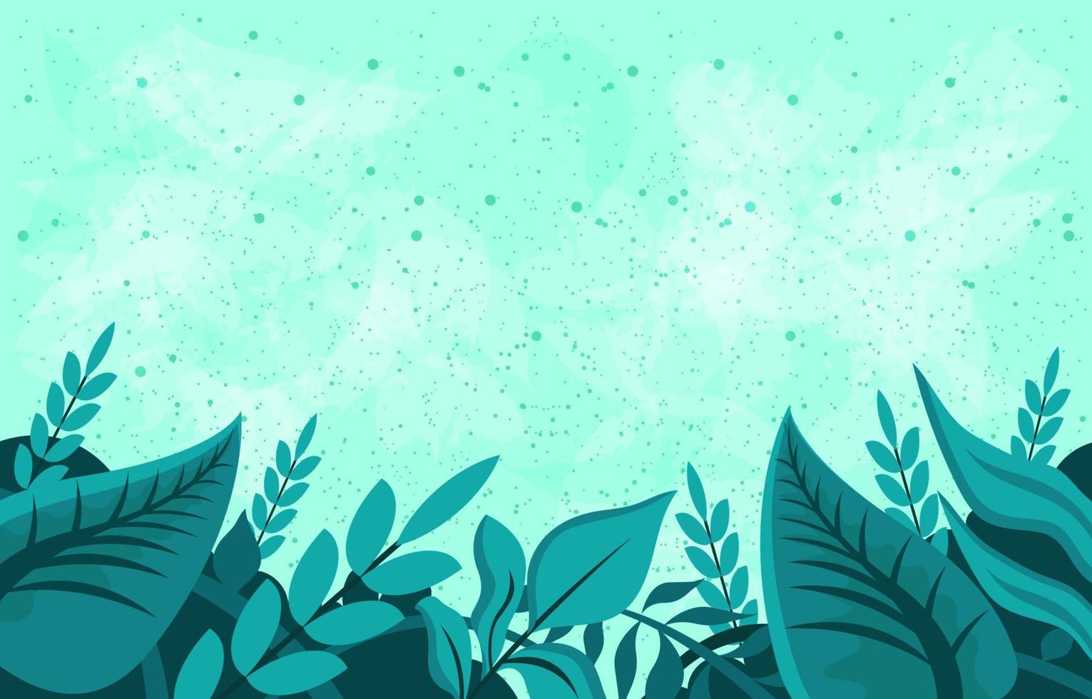 Fresh of Mint Green vector