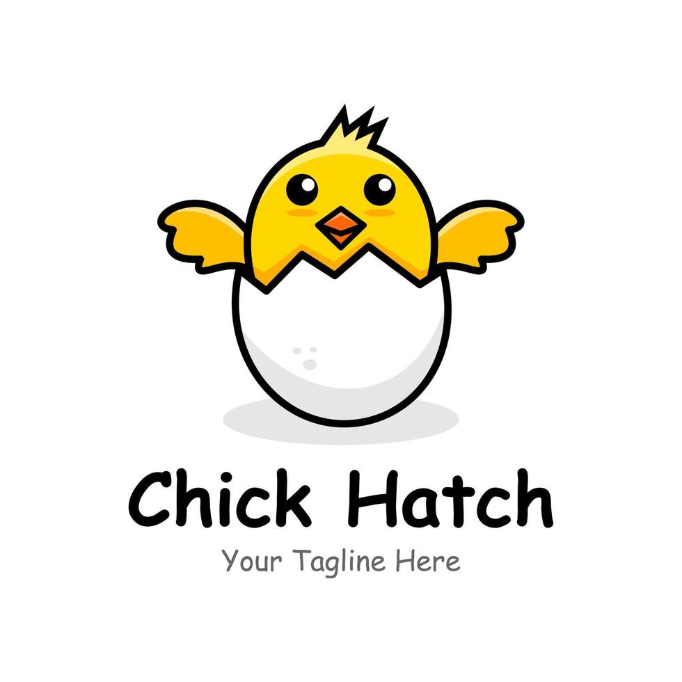 chick hatch logo vector