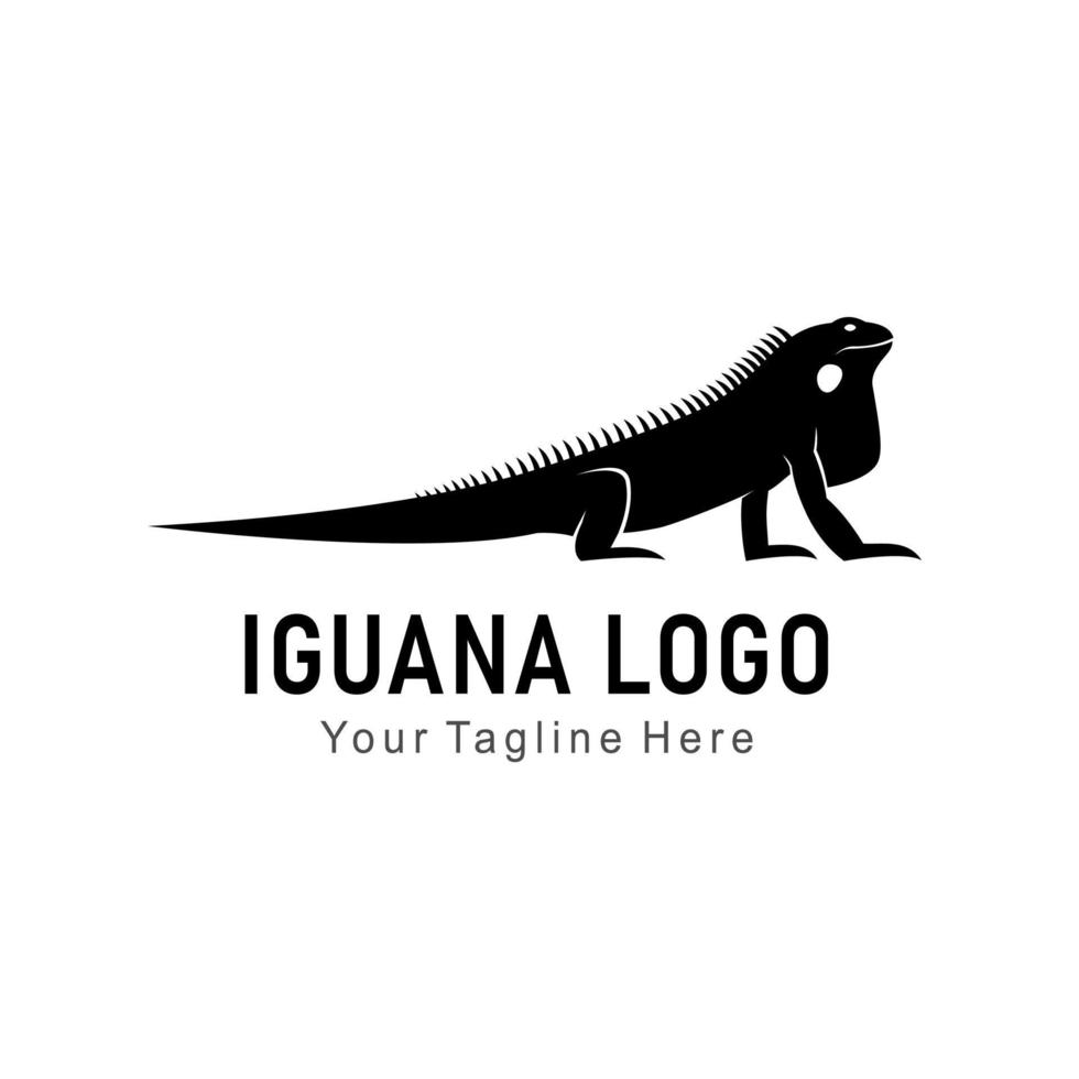 iguana vector logo