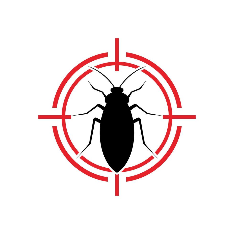 cockroach vector icon