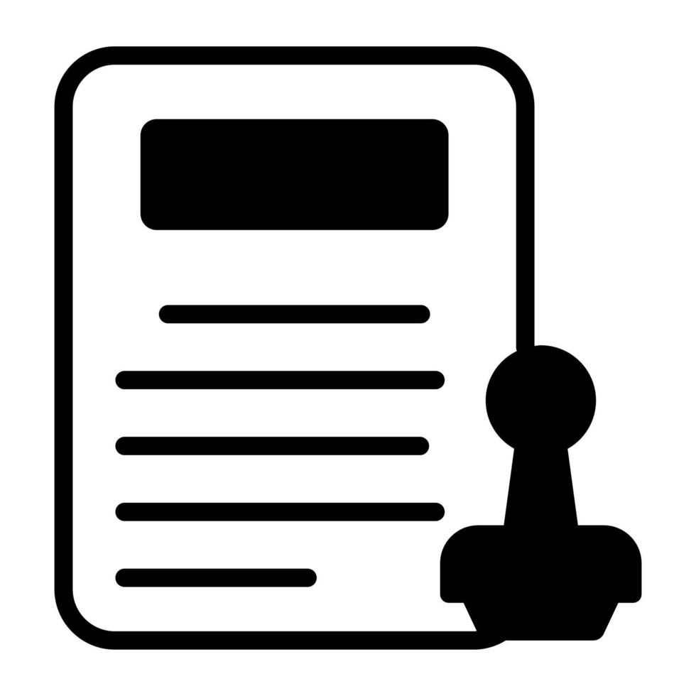 certificate Finance Related Vector Line Icon. Editable Stroke Pixel Perfect.