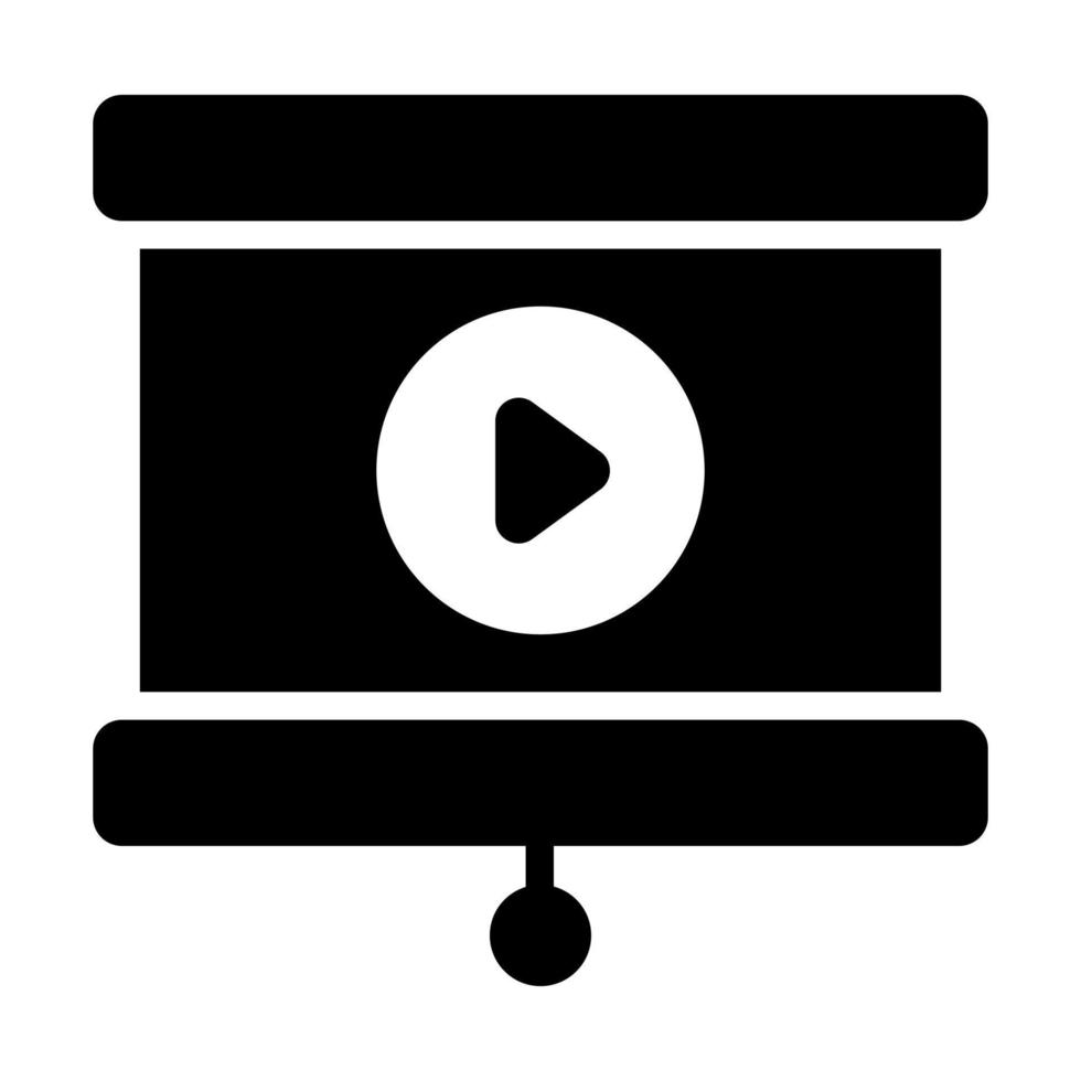 presentation Finance Related Vector Line Icon. Editable Stroke Pixel Perfect.