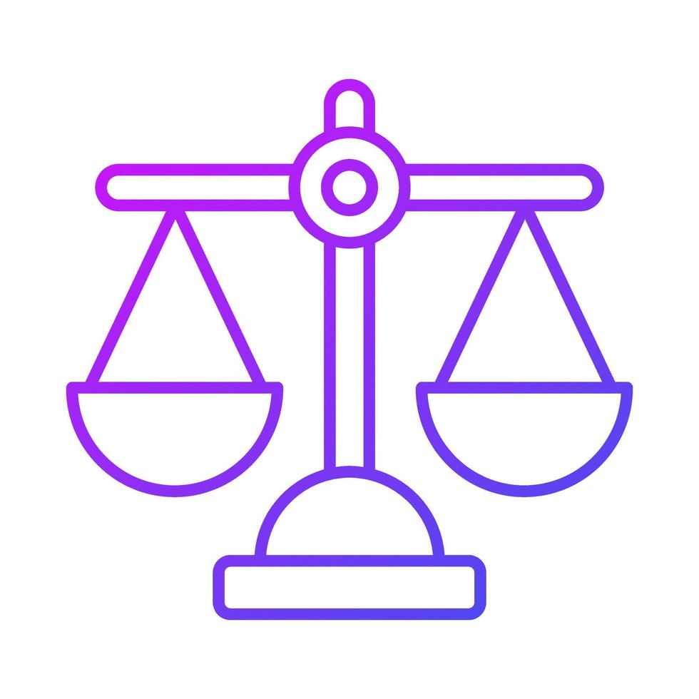 icono de línea vectorial relacionado con las finanzas de la justicia. píxel de trazo editable perfecto. vector