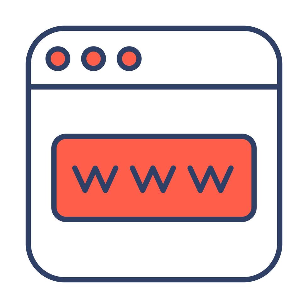 website Finance Related Vector Line Icon. Editable Stroke Pixel Perfect.