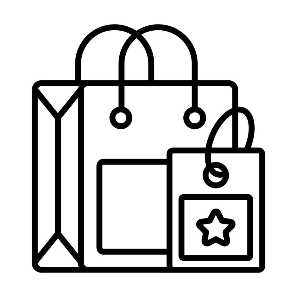 diseño de conceptos modernos de compras favoritas, ilustración vectorial vector