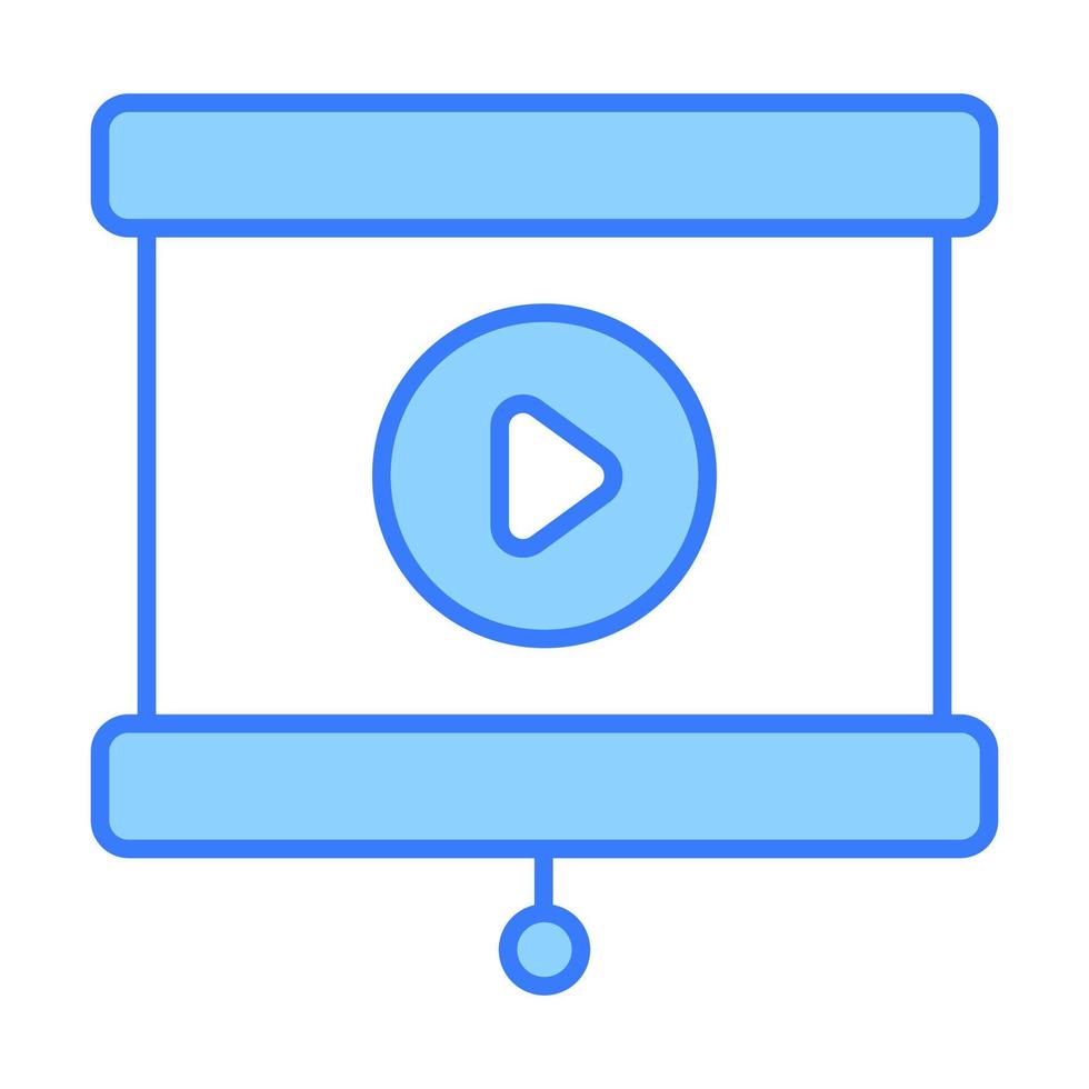 presentation Finance Related Vector Line Icon. Editable Stroke Pixel Perfect.