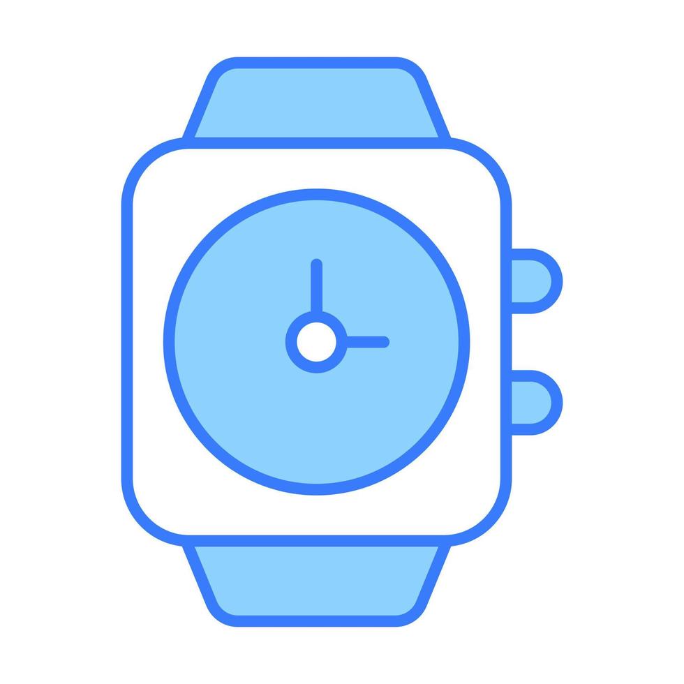 smart watch Finance Related Vector Line Icon. Editable Stroke Pixel Perfect.