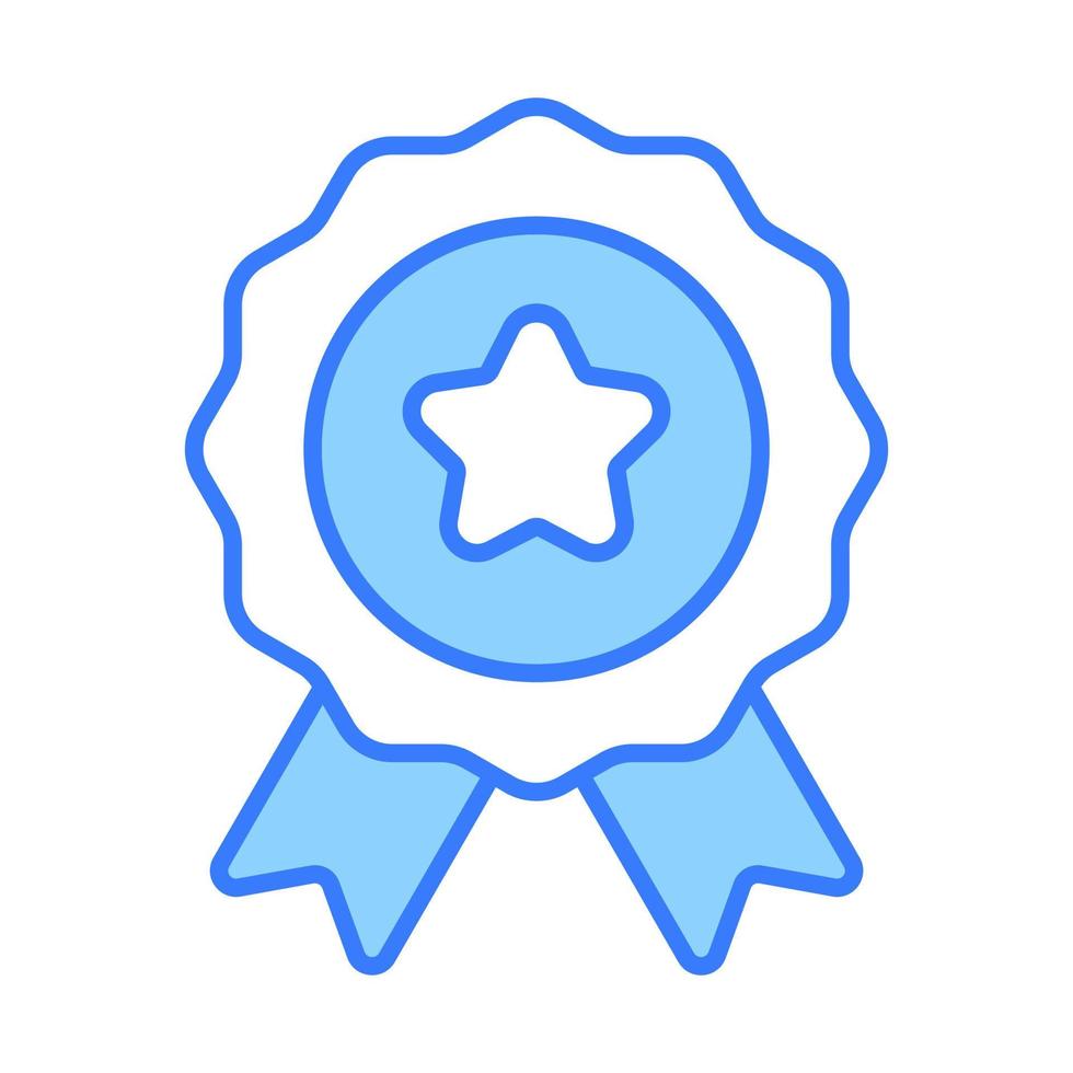 badge Finance Related Vector Line Icon. Editable Stroke Pixel Perfect.