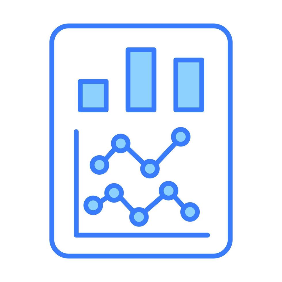 report Finance Related Vector Line Icon. Editable Stroke Pixel Perfect.