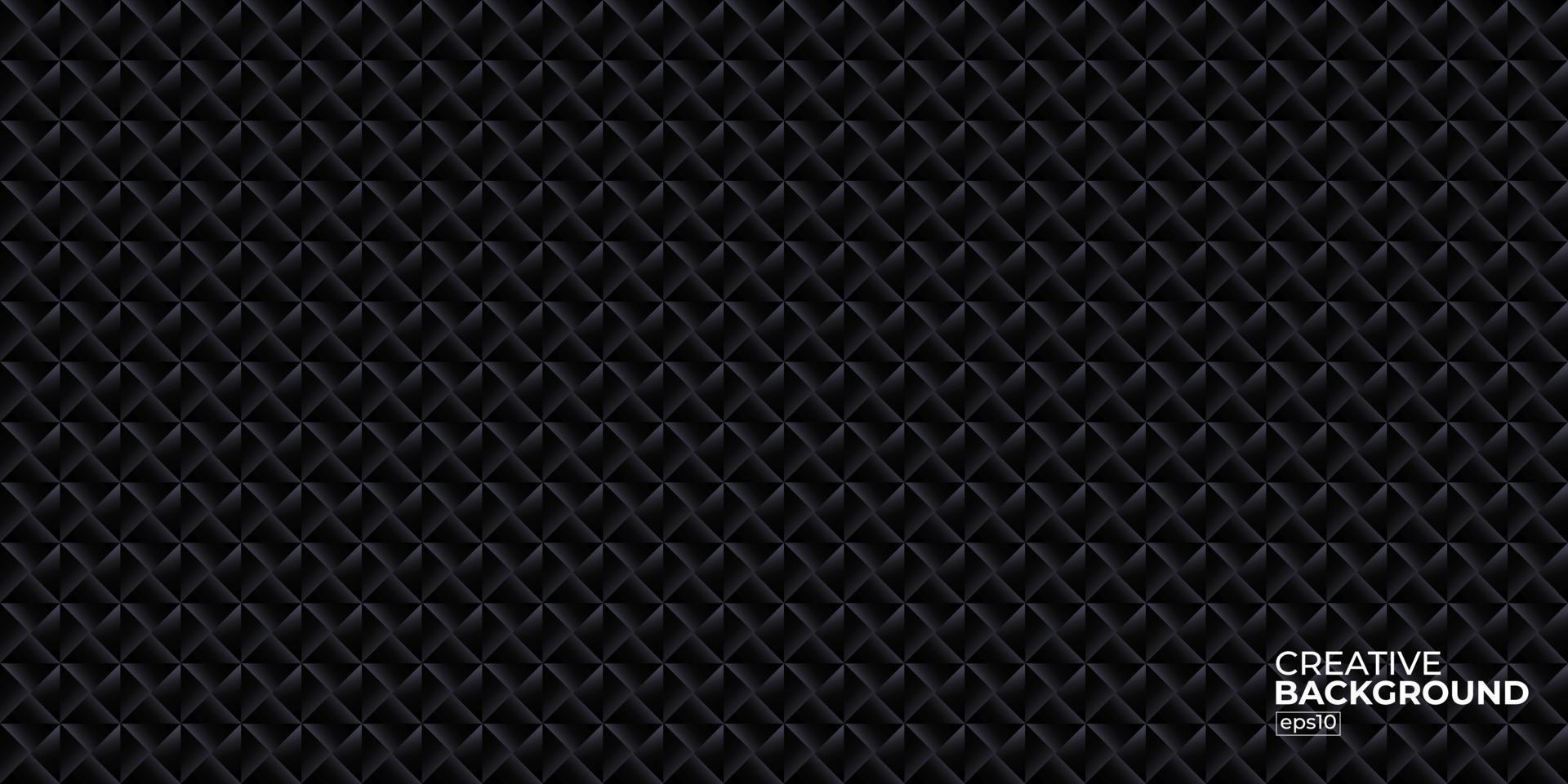 Black premium abstract background with luxury gradient geometric elements. Rich background for exclusive design. vector