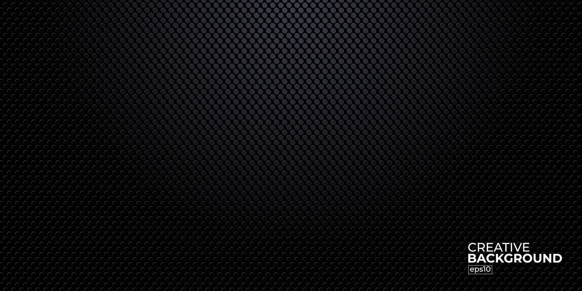 fondo abstracto premium negro con elementos geométricos degradados de lujo. rico fondo para un diseño exclusivo. vector