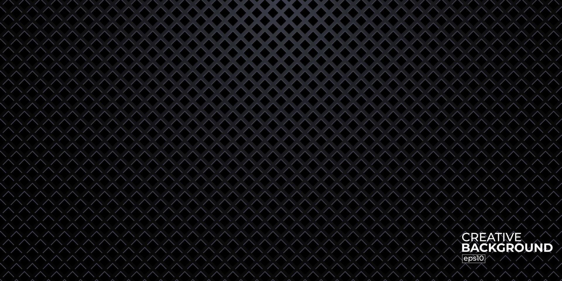 fondo abstracto premium negro con elementos geométricos degradados de lujo. rico fondo para un diseño exclusivo. vector