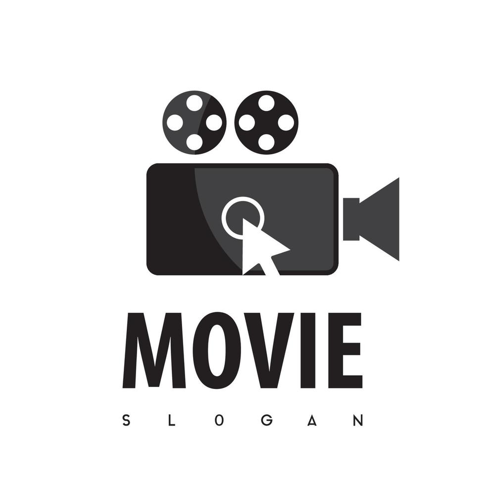 Click Movie Logo Vector