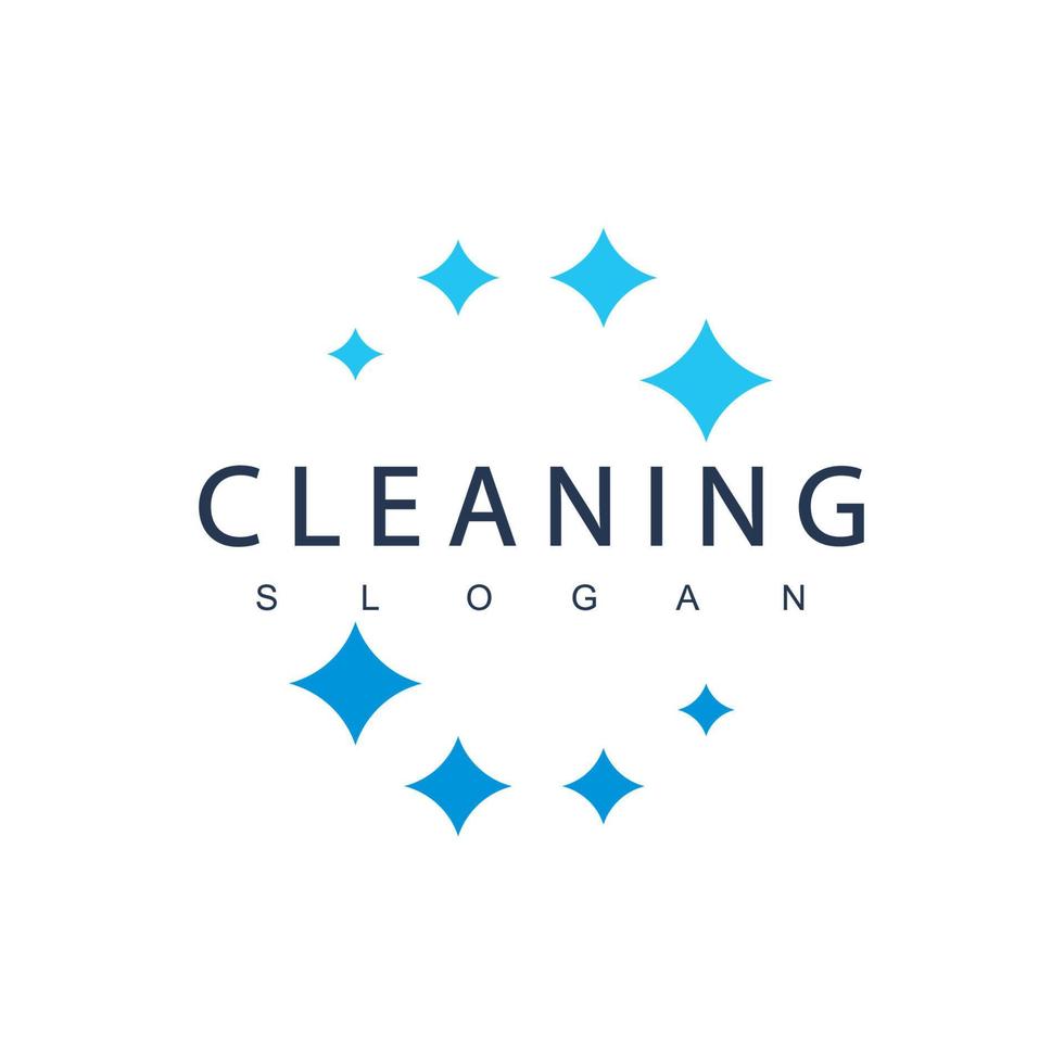 Cleaning Logo Design Template, Suitable For Cleaning Service,laundry and car wash company vector