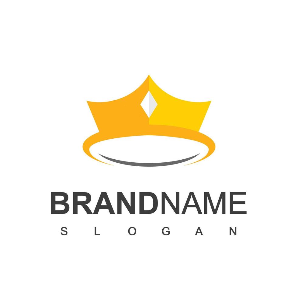 Crown Logo Design Template vector