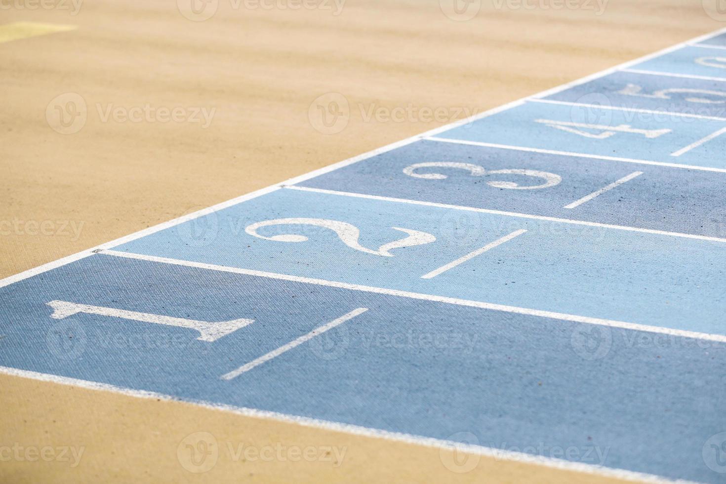Finish Line of 60 Meters Running photo