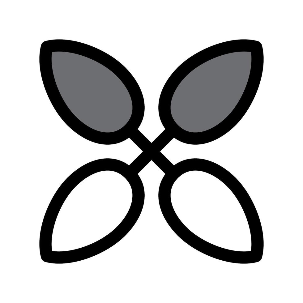 Leaf icon template vector