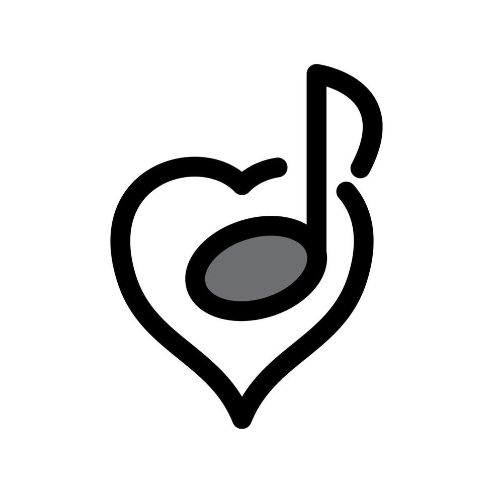 Music icon template vector