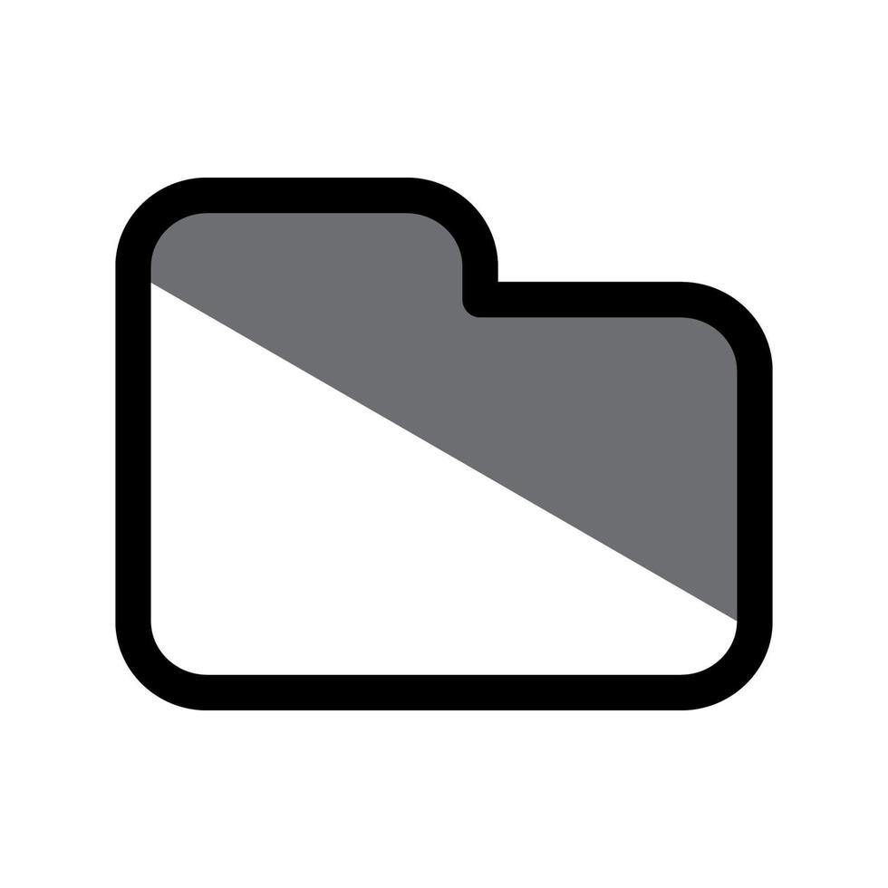 Folder icon template vector